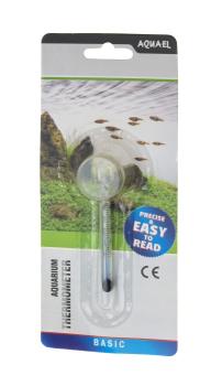 Glas Thermometer 6 cm
