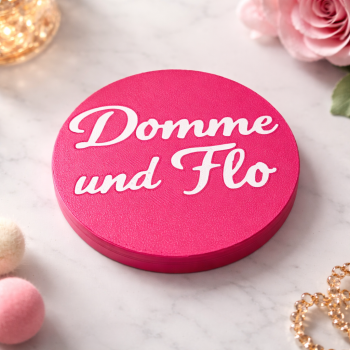 Dubbe-Deckel "Domme und Flo"