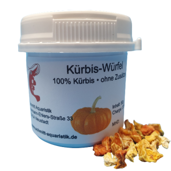 Kürbis-Würfel