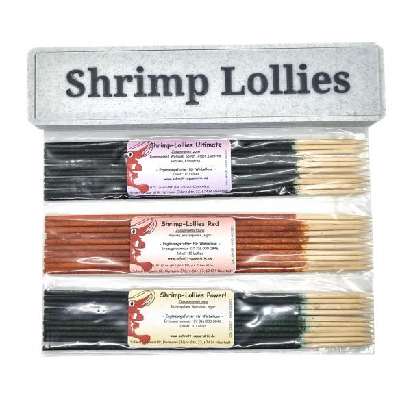 Shrimp-Lollies-Set mit Box