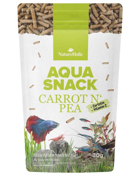 NatureHolic - AquaSnack Carrot'n Pea Sticks - 30g