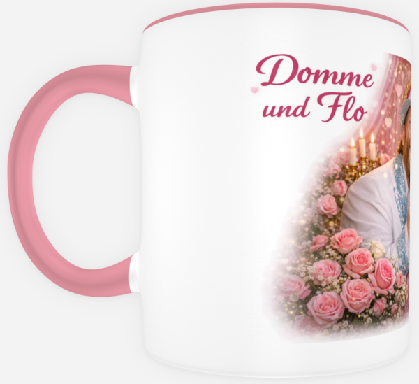 Tasse "Domme und Flo"