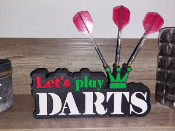 Let's play DARTS Dartsholder Dartständer