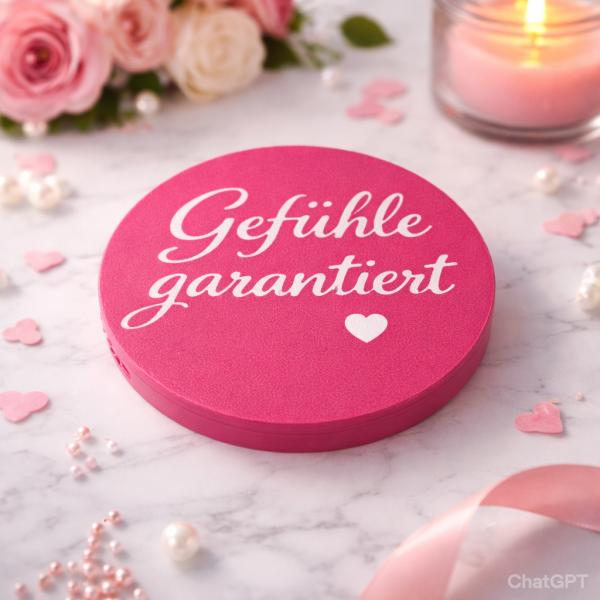 Dubbe-Deckel "Gefühle garatniert"