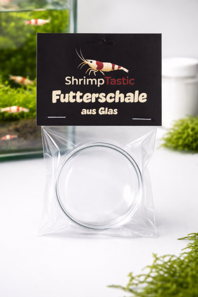 Futterschale aus Glas (~5cm)
