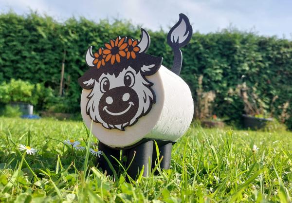 ToiCow – Lustiger Toilettenpapierhalter Kuh