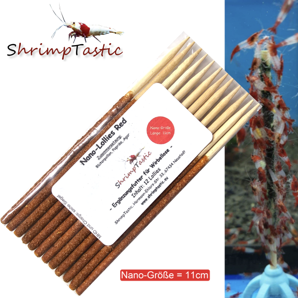 Nano-Lollies Red (12 Stück)